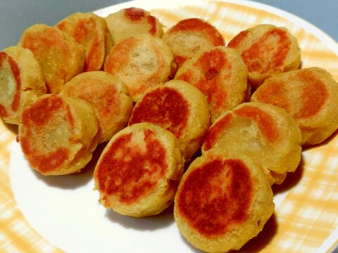 離乳食にもOK!さつまいも&りんごのお焼き★